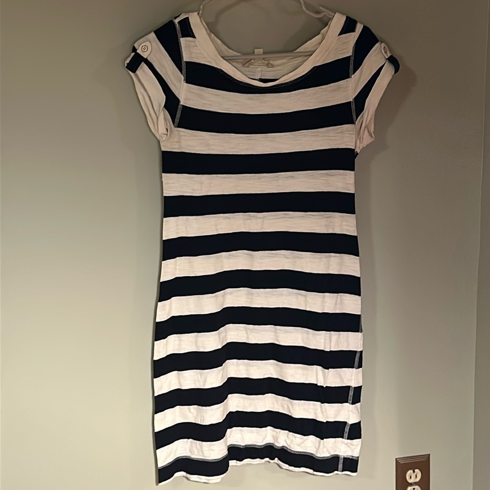 Banana Republic Striped TShirt Dress